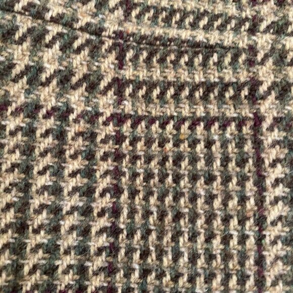 Vintage Ralph Lauren wool, double breasted tweed belted jacket - Picture 5 of 6